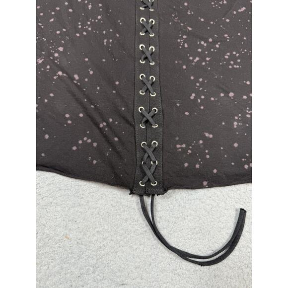 Affliction Womens Size XL American Customs Volume Split T-Shirt - Picture 12 of 14